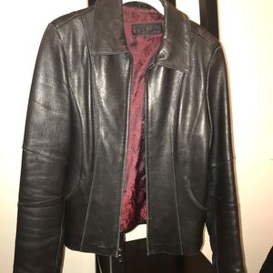 Guess Genuine Leather Jacket